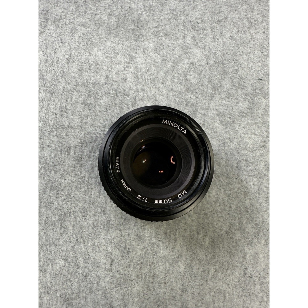 Minolta MD 50mm f/2 Prime Lens – Japan – Manual Focus excellent Condition